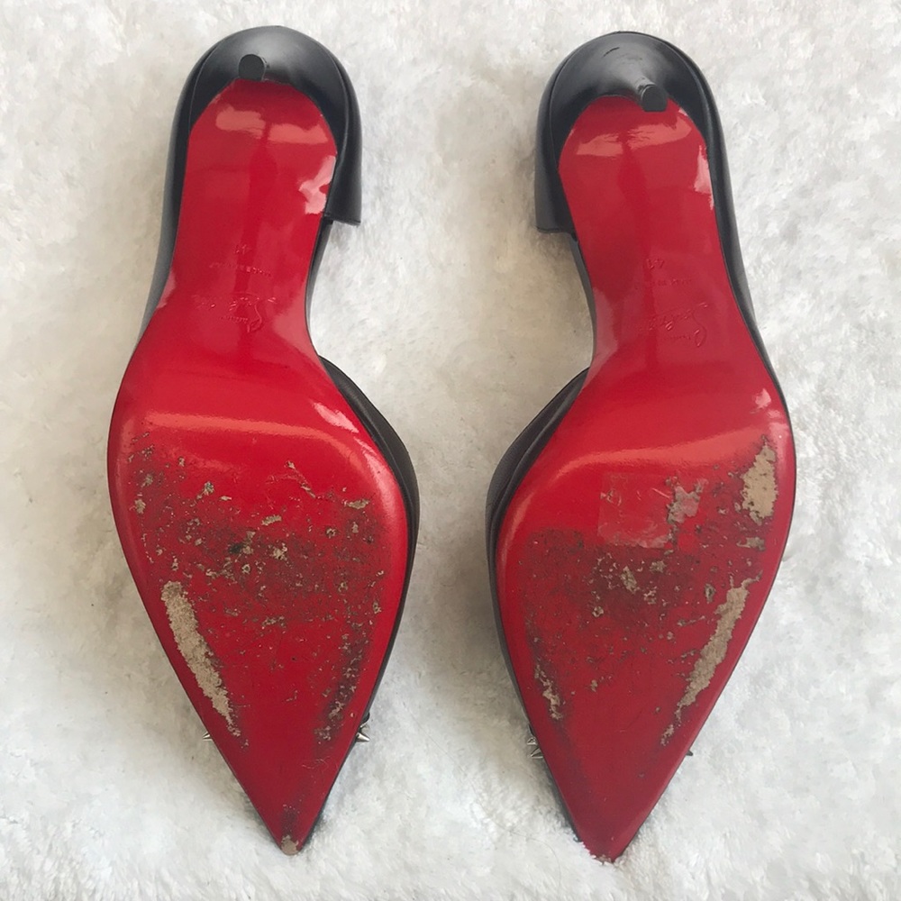 Christian Louboutin Culturella Patent Spike Tip 41 - Picture 3 of 8